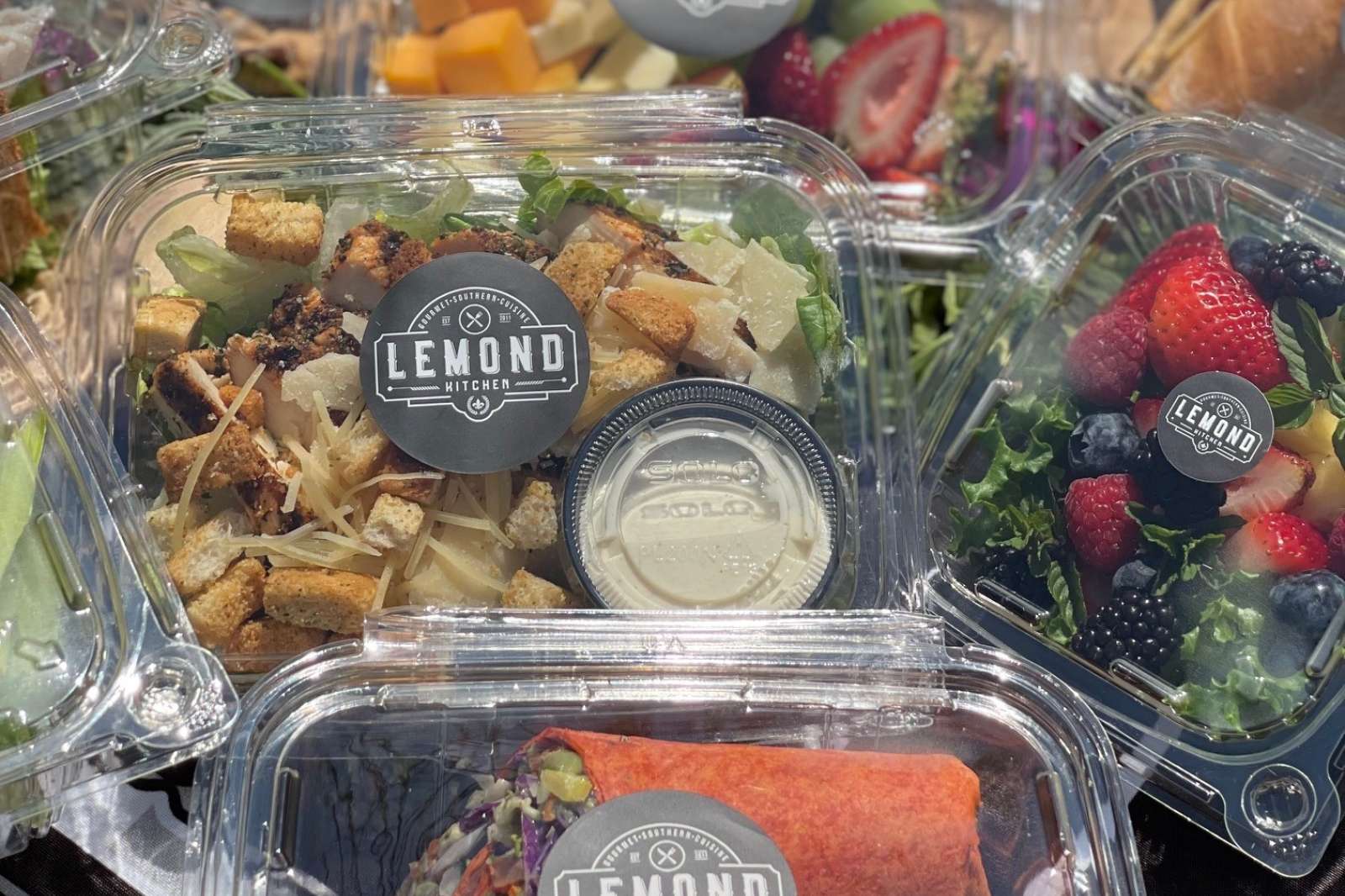 Salads and sandwiches from Lemond Kitchen 