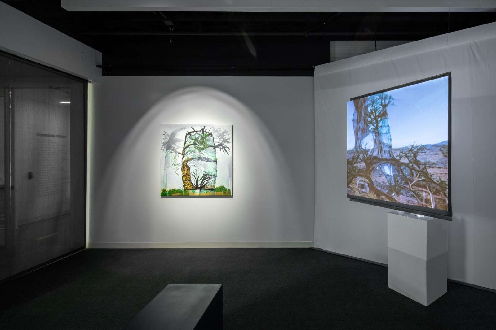 Mary Flanagan, "Metaphysical Reclamations: The Metropolis Project," installation view, photo by Sean Fleming.