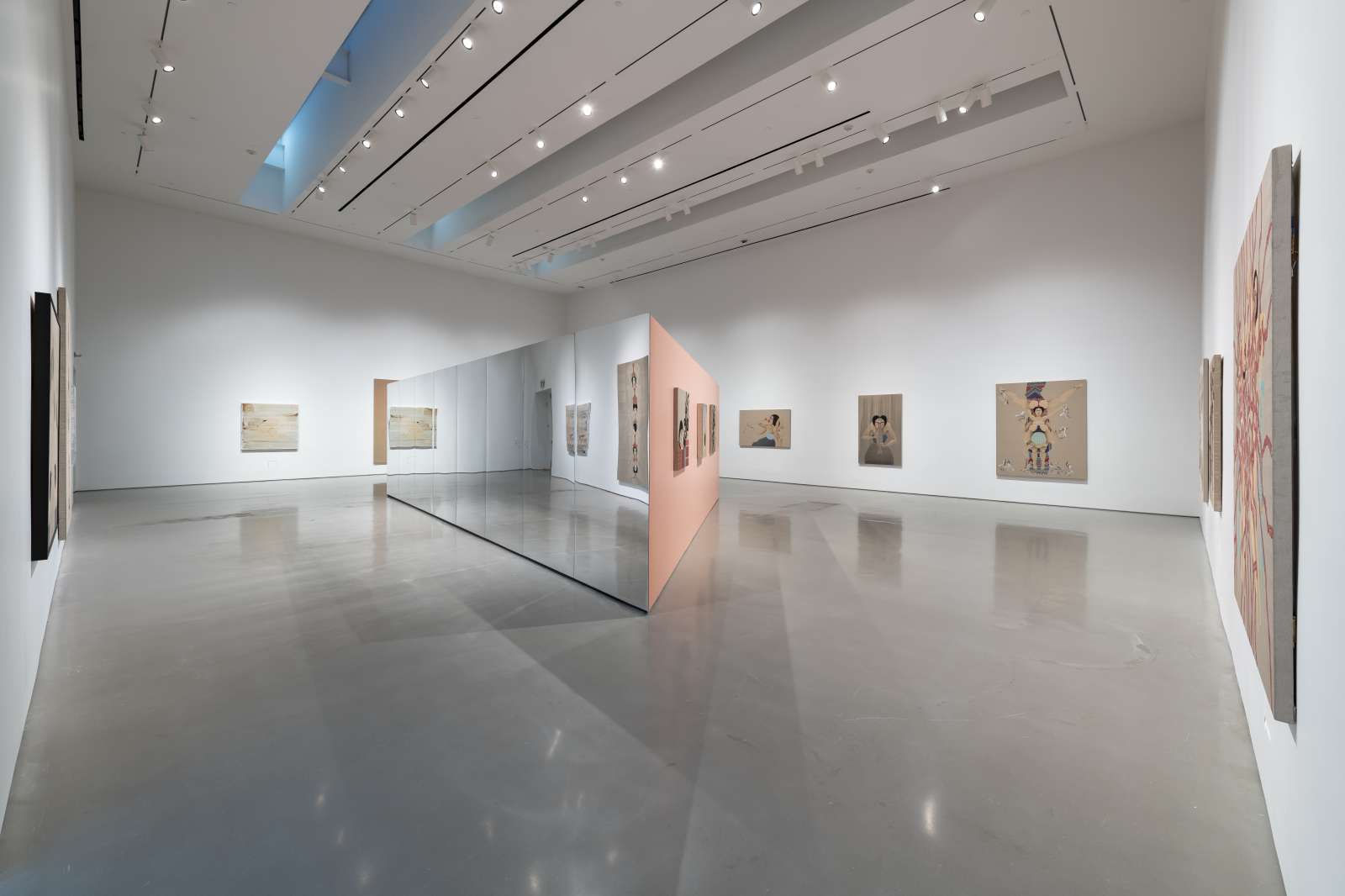 Hayv Kahraman: The Foreign in Us, installation view. Photo by Anthony Rathbun. 