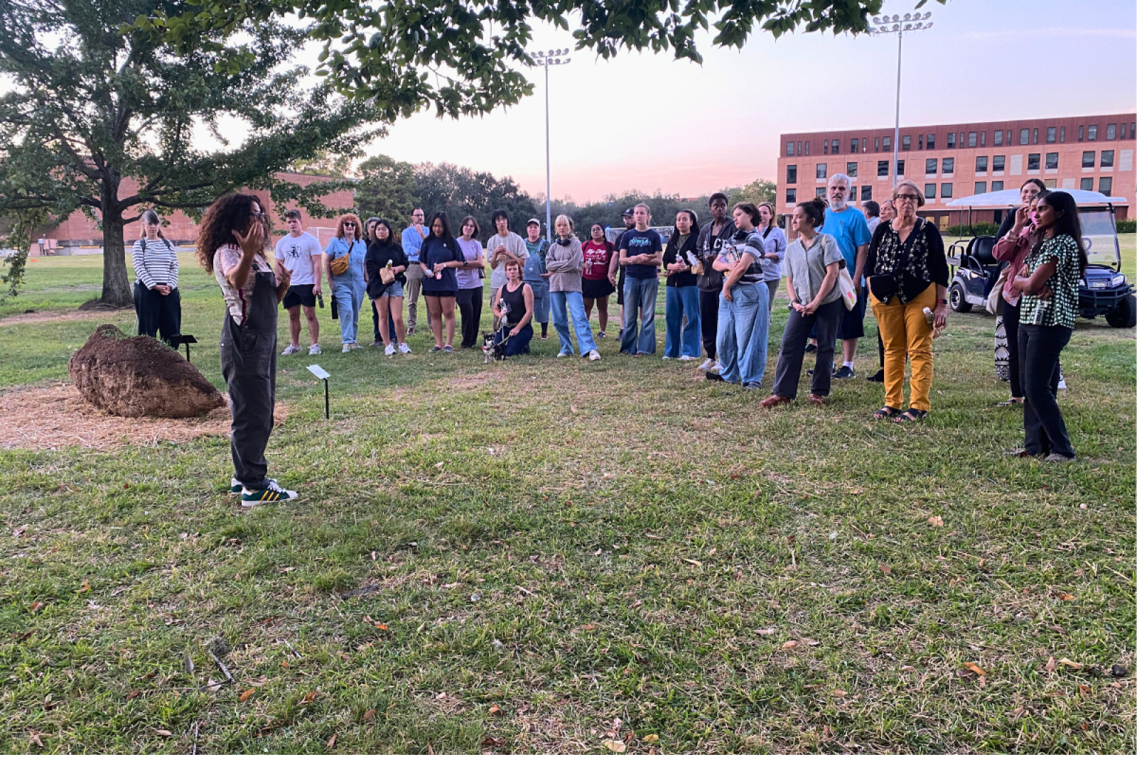 jackie sumell speaking about the work October 22, 2025