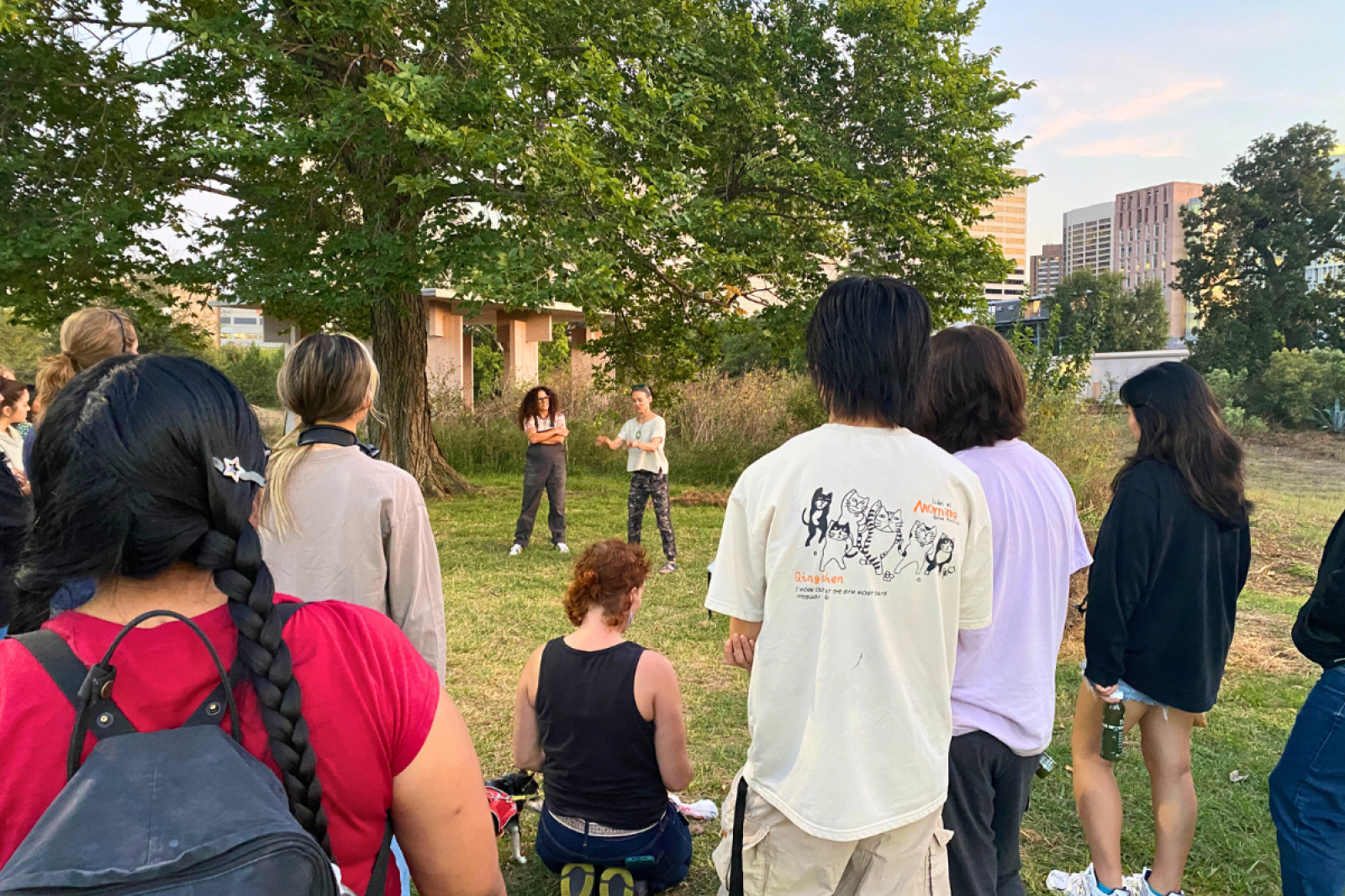 Cassidy Johnson speaking about Houston toad conservation