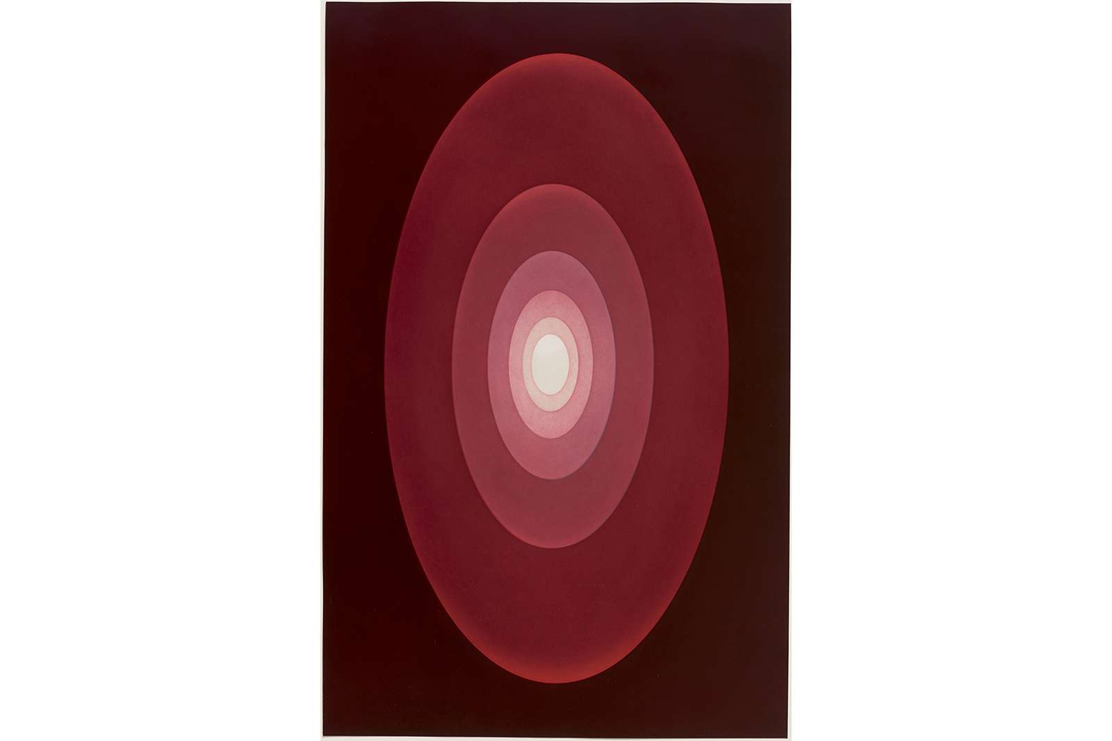 James Turrell, Meeting, 1989-90. Aquatint, 42 7/16 x 29 13/16 inches. Edition of 30.