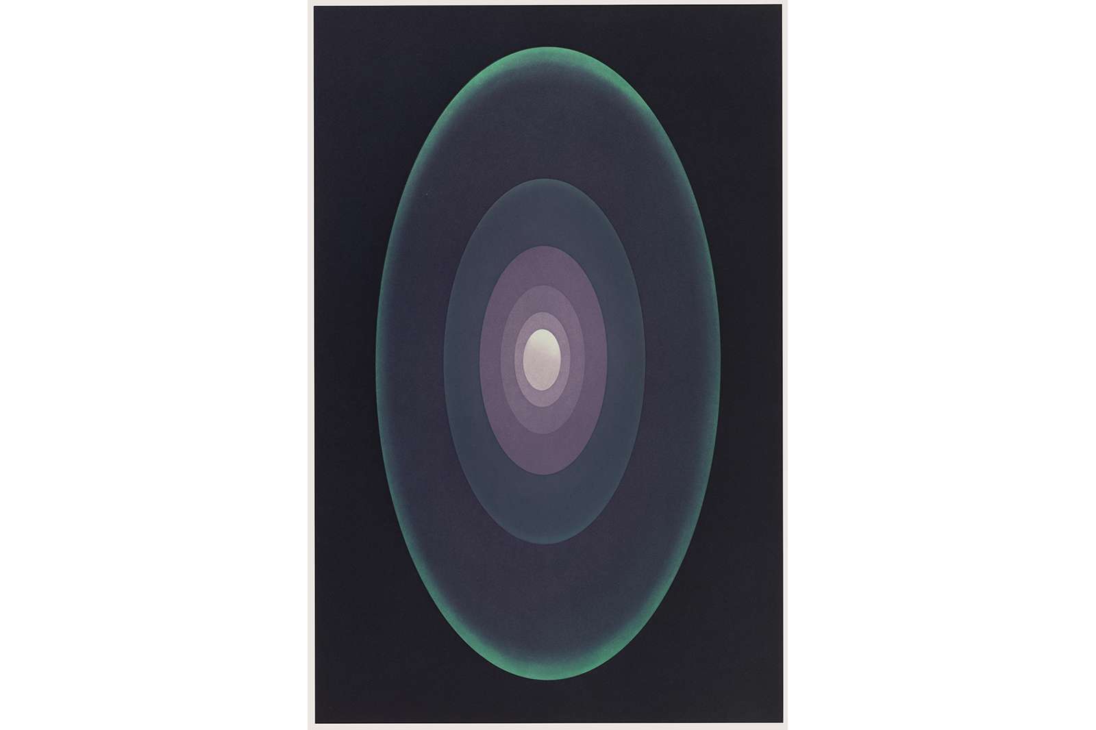 James Turrell, Meeting, 1989-90. Aquatint, 42 7/16 x 29 13/16 inches. Edition of 30.