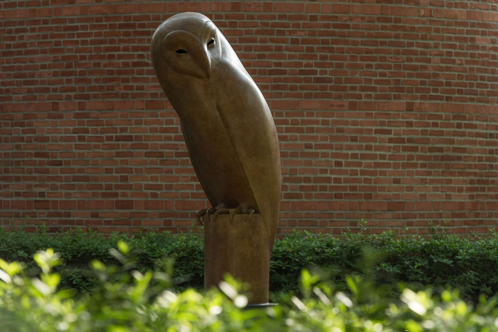 Geoffrey Dashwood, Monumental Barn Owl, 2009. Photo: Nash Baker