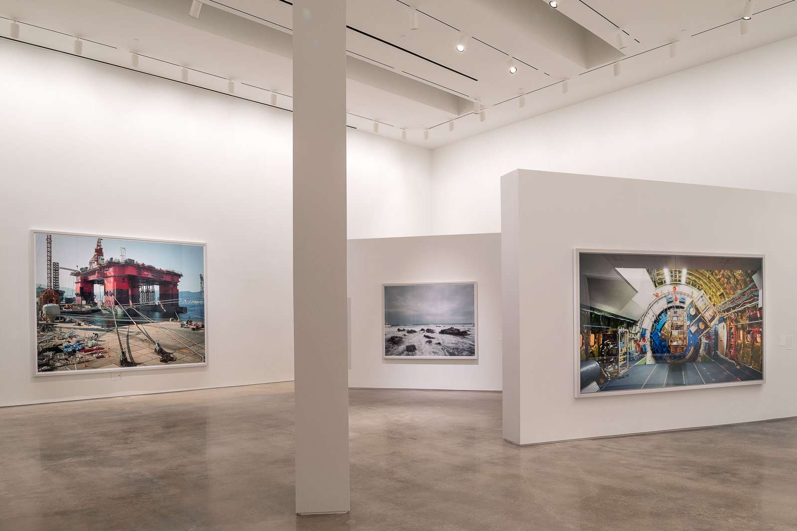 dInstallation view of Thomas Struth: Nature & Politics at the Moody Center for the Arts. ©Thomas Struth. Photo: Nash Baker