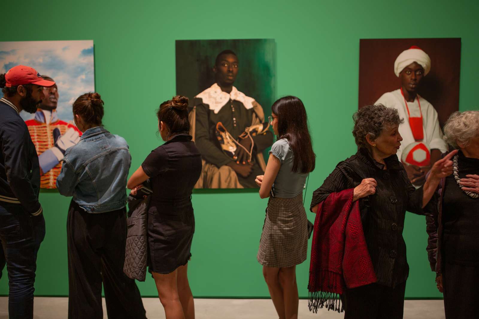 Moody Spring 2020 Exhibition, Radical Revisionists: Contemporary African Artists Confronting Past and Present. Photo by Allyson Hunstman.
