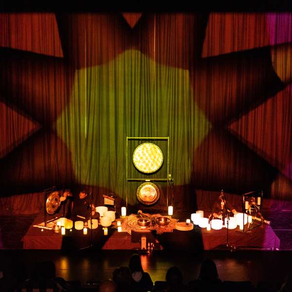 Reginald Adams Sound Bath, photo by Gazi Fuad.