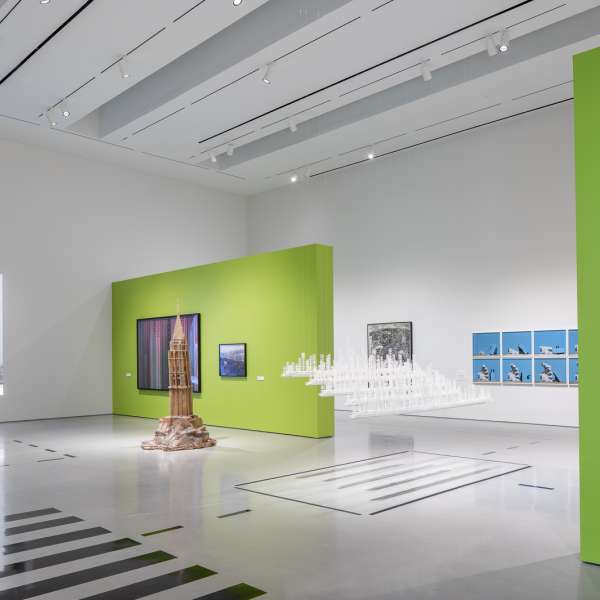 "Urban Impressions" Installation View, photo by Sean Fleming. 