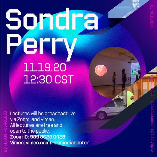 Visiting Artist Lecture Series: Sondra Perry