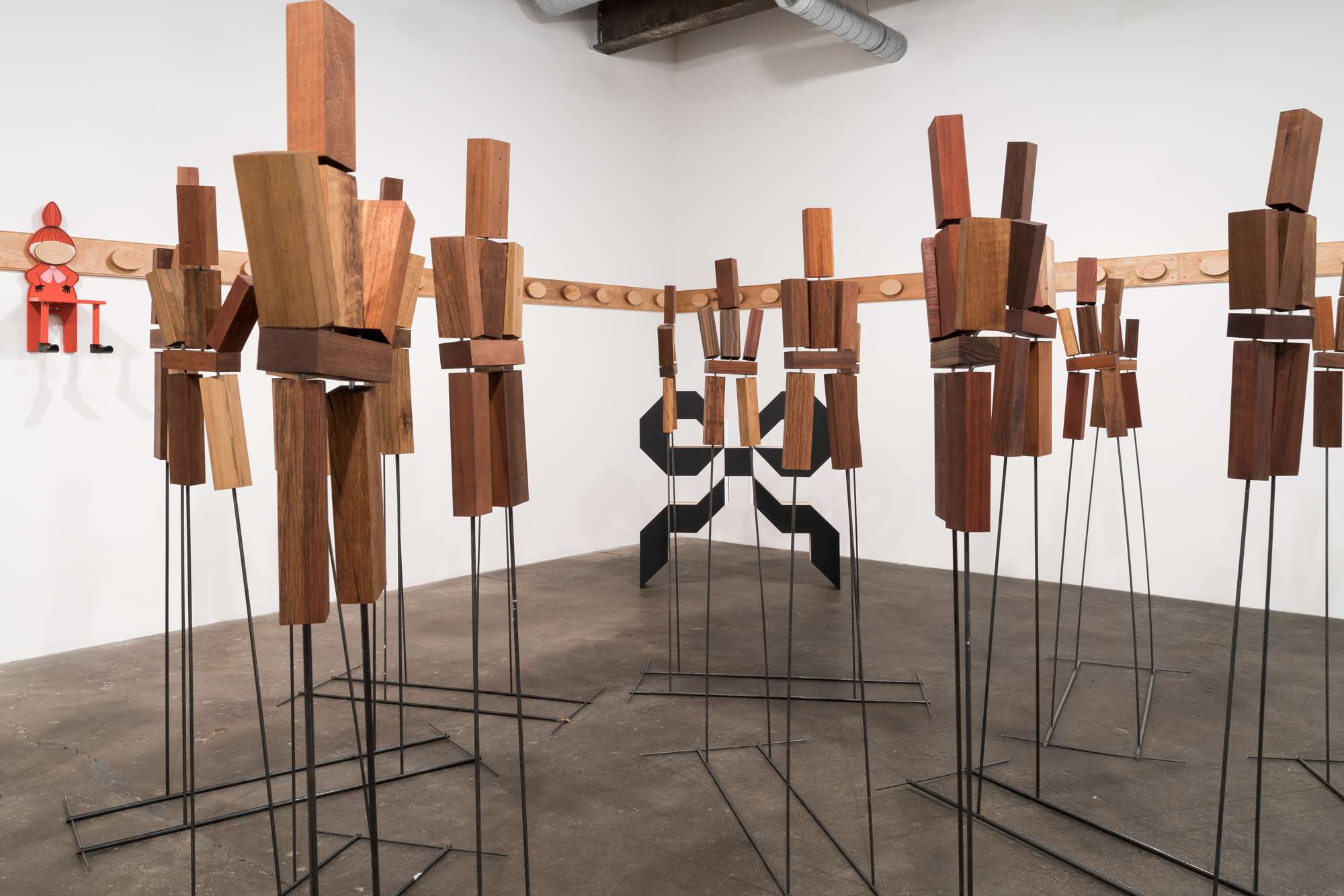 Anna Helm, Lisa Lapinski, Hirsch Perlman, installation view. © Midway Contemporary Art. Photo: Caylon Hackwith 